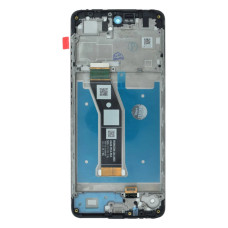 Дисплей для Motorola XT2421 Moto G04s з тачскріном в рамці (Black) (Original PRC)
