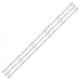 Пряма підсвітка для телевізора Hisense 40″ JL.D40061330-003BS-M (3 планки по 718 мм, 6 LED, лінза 17 мм, 3 В)