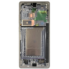Дисплей для Samsung S938 Galaxy S25 Ultra с тачскрином в рамке (Gold) (Original Assembled)