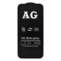 Захисне скло Matte для Apple iPhone 16 (Full Glue) (0.3 мм, 2.5D) (Black)