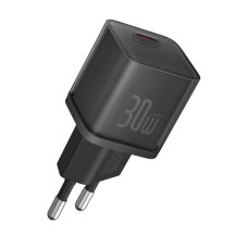 Сетевое зарядное устройство Baseus GaN5S Fast Charger USB-C (30W · 3A) (P10162504113) (Black)