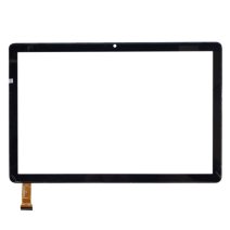 Сенсорное стекло для Teclast M50 Pro (универсальное №117) (2.5D) (Размер 157x238 мм) 51 pin (Black) (Закругленные углы) (version 4)