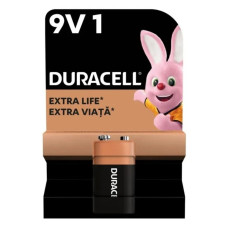 Батарейка крона Duracell 6F22