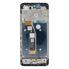 Дисплей для Motorola XT2423 Moto G24 з тачскріном в рамці (Black)
