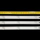 Прямая подсветка для телевизора LG 32″ DRT3.0 32A/B (A+B, 3 планки по 590 мм, 6 LED, линза 17 мм, 6 В)
