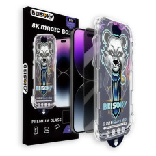Защитное стекло BEISOKY Magic Box ESD для Apple iPhone 17 (Full Glue) (Black)