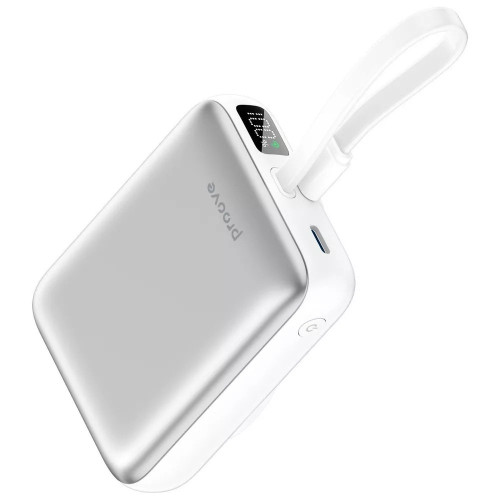 Повербанк Proove Neutron Magnetic 22.5W (10000 mAh) (Silver)