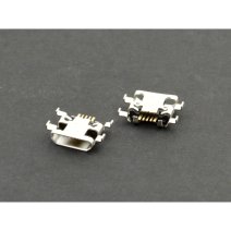 Роз'єм зарядки універсальний №23 для Lenovo A8-50 A5500 IdeaTab 5 pin (4 кріплень) (контакти посередині) (Micro USB) без шлейфа