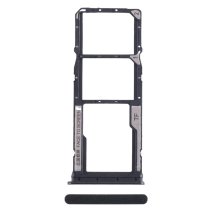 Держатель SIM-карты для Xiaomi Redmi 13C (4G) (версия на 2×SIM) (Black)