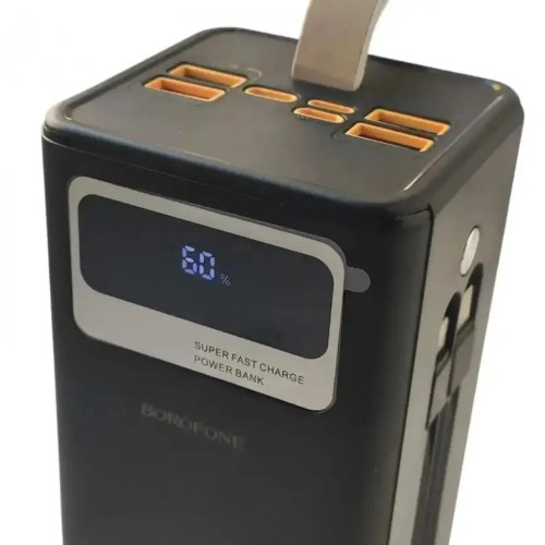 Повербанк Borofone DBT35B PD20W+QC3.0 (50000 mAh) (Black)