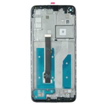 Дисплей для Motorola XT2045 Moto G8 з тачскріном в рамці (Black)