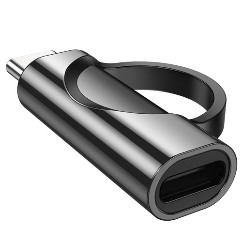 Переходник Hoco UA32 Type-C штекер – Lightning (Black)