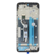 Дисплей для Motorola XT2523 Moto G05 з тачскріном в рамці (Black)