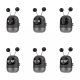 Ароматизатор для авто Proove Emoji Robot Lovely на дефлектор (Black)
