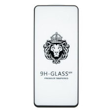Защитное стекло Lion для Tecno Camon 18 (Full Glue) (0.3 мм, 2.5D) (Black)