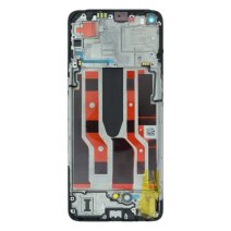 Дисплей для Oppo Reno8 Lite с тачскрином в рамке (Black) (Original)