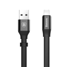 Кабель Baseus 2-в-1 Portable USB-A – Lightning/Micro-USB (0.23 м · 10W · 2A) (CALMBJ-01) (Black)