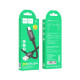 Кабель Hoco X91 USB-A – Micro-USB (3 м · 12W · 2.4A) (Black)