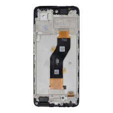 Дисплей для Tecno Spark 20 с тачскрином в рамке (Black) (ver. TXD)