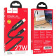 Кабель Hoco U126 Type-C – Lightning (1.2 м · 27W · 3A) (Black)