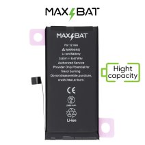 Аккумулятор для Apple iPhone 12 mini (2460 mAh) (Max Bat High capacity - повышенной емкости)