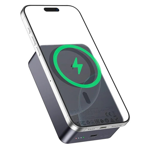 Повербанк Hoco J160B Magnetic 20W (20000 mAh) (Gray)