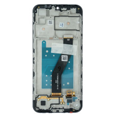 Дисплей для Motorola XT2053 Moto E6s (2020) з тачскріном в рамці (Black) (Original)