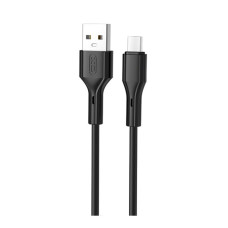 Кабель XO NB230 Rock Series USB-A – Type-C (1 м · 12W · 2.4A) (Black)