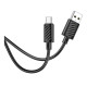 Кабель Hoco X88 USB-A – Type-C (2 м · 15W · 3A) (Black)