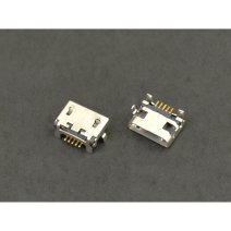 Роз'єм зарядки для Lenovo A388T 5 pin (4 кріплень) (контакти посередині) (Micro USB) без шлейфа