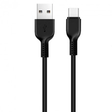 Кабель Hoco X20 Flash USB-A – Type-C (2 м · 12W · 2.4A) (Black)