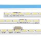 Боковая подсветка для телевизора Philips 55″ 11800821-A0 V1 (2 планки по 604 мм, 72 LED, 3 В)