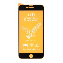 Захисна плівка Ceramic Matte для Apple iPhone 7 Plus (Full Glue) (Black)