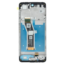 Дисплей для Motorola XT2421 Moto G04 з тачскріном в рамці (Black) (Original)