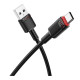 Кабель Borofone BX110 USB-A – Type-C (1 м · 15W · 3A) (Black)