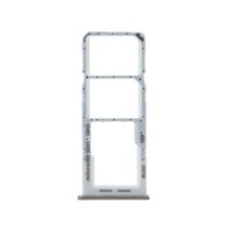 Держатель SIM-карты и карты памяти для Samsung M325 Galaxy M32 (2021) (версия на 2×SIM) (White)