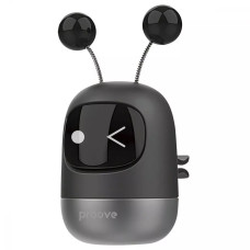 Ароматизатор для авто Proove Emoji Robot Playful на дефлектор (Black)