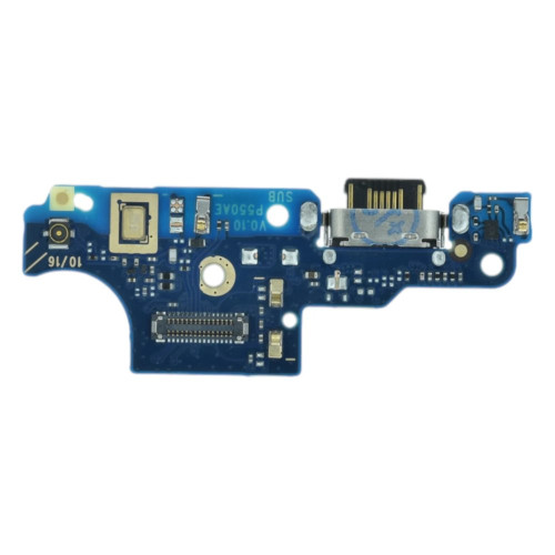 Нижняя плата для Motorola XT2129 Moto G30 с разъемом зарядки и микрофоном (Original Used)