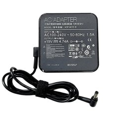Блок питания для ноутбука Asus 19V 4.74A 90W 5.5x2.5mm L-type Square (Black)