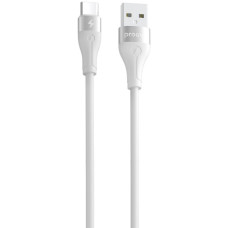 Кабель Proove Soft Silicone USB-A – Type-C (2 м · 12W · 2.4A) (White)