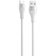 Кабель Proove Soft Silicone USB-A – Type-C (2 м · 12W · 2.4A) (White)