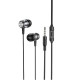 Наушники Borofone BM75 3.5 мм (Metal Gray)