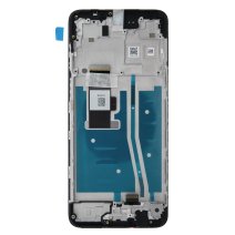 Дисплей для Motorola XT2335 Moto G53 с тачскрином в рамке (Black) (Original)