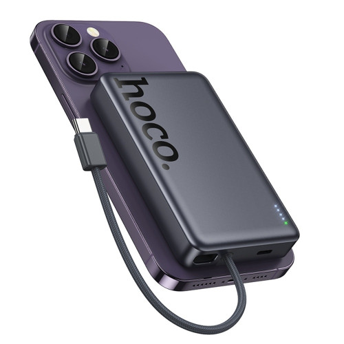 Повербанк Hoco Q44 Magnetic 20W (10000 mAh) (Gray)