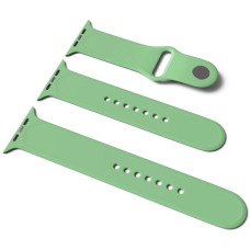 Ремешок для Apple Watch 42/44/45/49 мм Band Silicone, 2 шт (Mint)