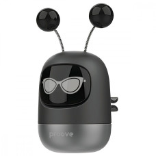 Ароматизатор для авто Proove Emoji Robot Luna на дефлектор (Black)