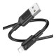 Кабель Borofone BX111 USB-A – Lightning (1 м · 12W · 2.4A) (Black)