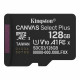Карта пам'яті Kingston MicroSDXC Canvas Select Plus Gen3 100R A1 64Gb (sd adapter)