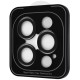 Защитное стекло камеры Proove Achilles для Apple iPhone 16 Pro (Black Titanium)
