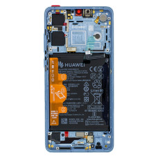 Дисплей для Huawei P30 з тачскріном в рамці (Original)